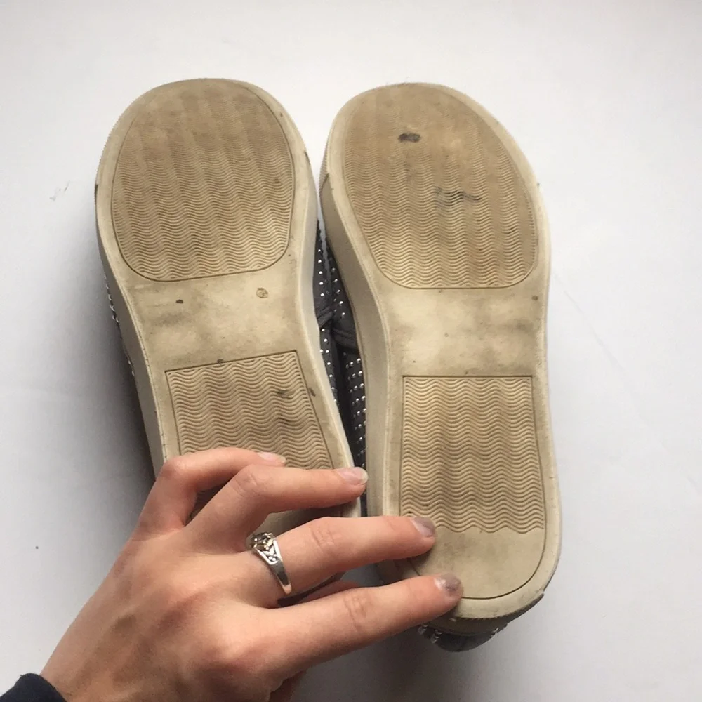 Steve Madden studded sneakers size 9.5!